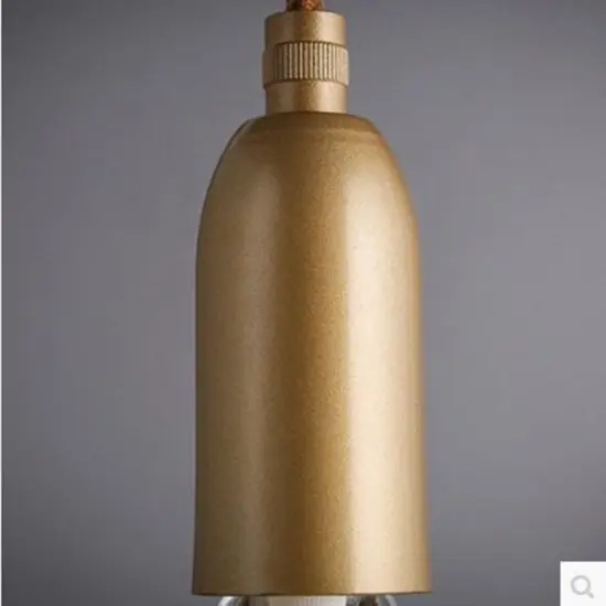 INSHINE Brass Metal Bulb Pendant Light