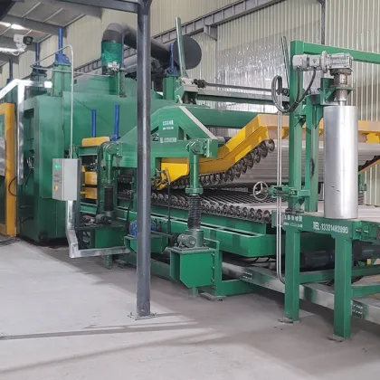 Precision-Weighing Rockwool Weighing and Forming Conveyor