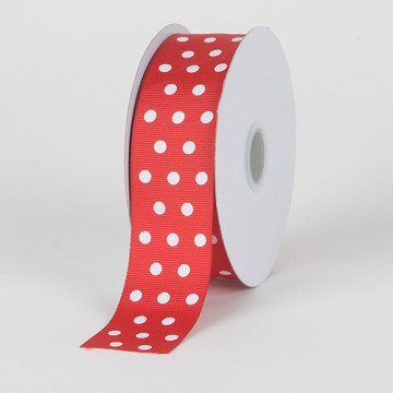 DOT Print Grosgrain Ribbon PRO-7