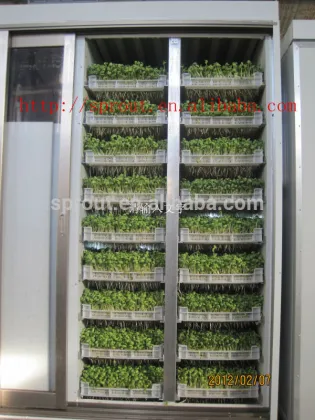 hydropoincs animal fodder sprout machine. barley/wheat/ oats/ maize