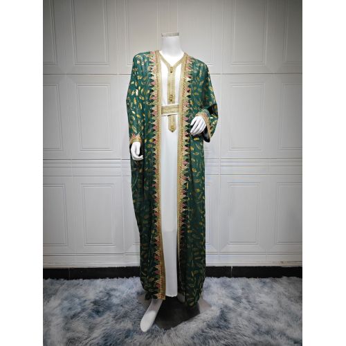 ست لباس شب جلابیه زنانه مسلمان رمضانی