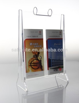 Custom Made Acrylic Bank Brochure Holder,Clear acrylic Brochure holder,2015 New product