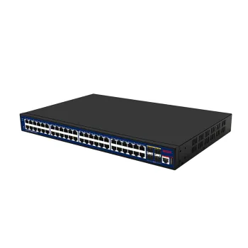 48 Port L3 Managed PoE Gigabit Switch with 10G SFP for CCTV, 800W Power
