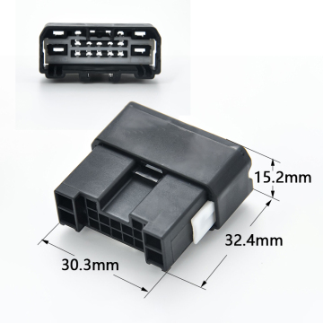 6098-7350 Connettore con shell femminile maschio-guaina plug-in automobilistica a 16 pin