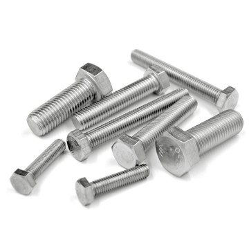 Low Price 304 Stainless Steel Threaded Hex Bolts: High Precision Fasteners from China