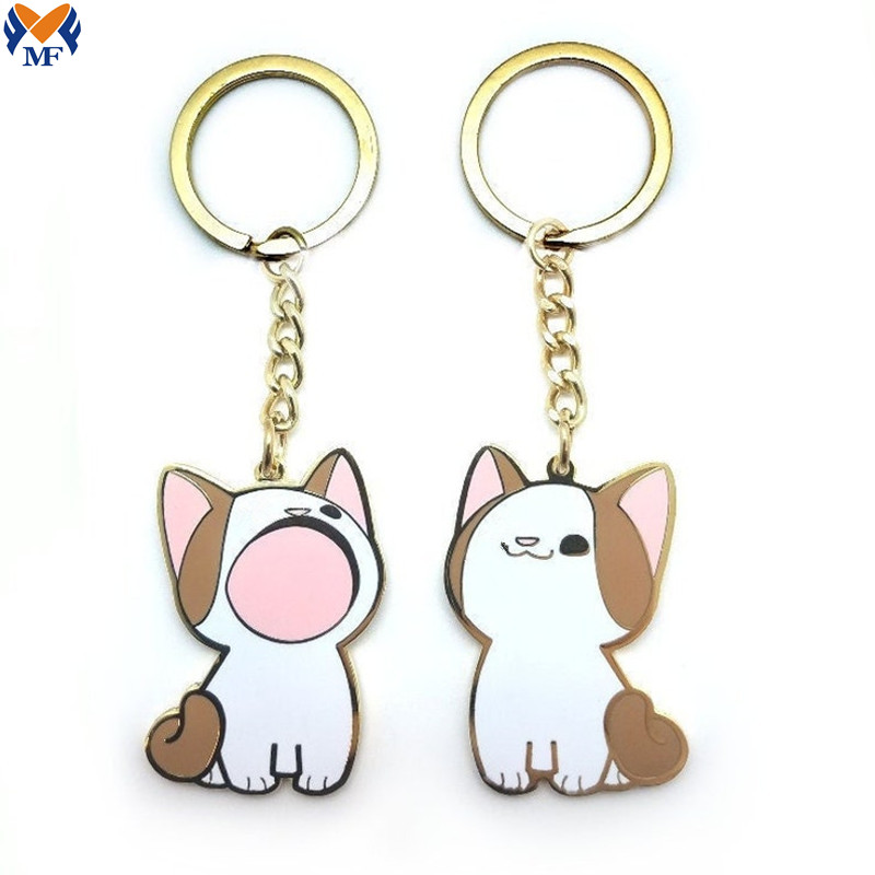 2022 Metal Custom Anime Enamel Keychain