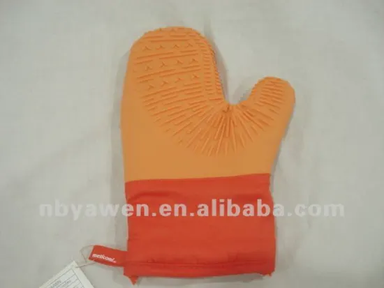 2-pack Silicone Cotton-Lined Oven Mitts
