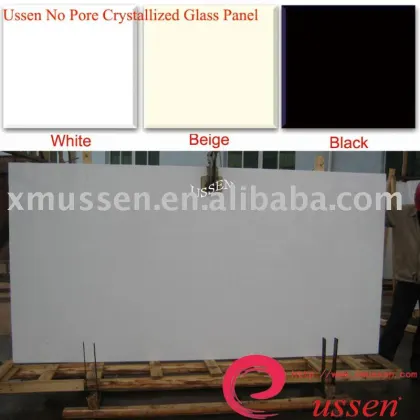 No pore crystallized glass (marmoglass)