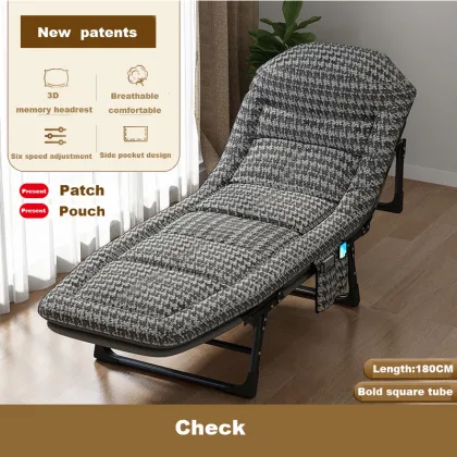 Camp Folding Convenient Portable Nap Beach Folding Single Bed