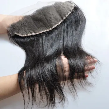 Real Invisible Straight 13*6 Hd Lace Frontal Swiss 5*5 HD LACE CLOSURE and Frontal Raw Virgin Hair Clear Lace Frontal