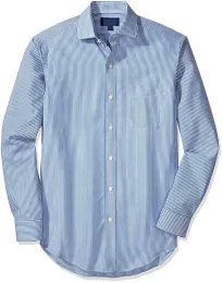 Classic Fit Stripe England Style Tuxedo Shirts