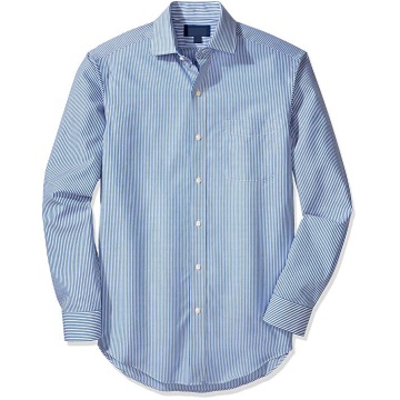 Áo sơ mi tuxedo sọc cổ điển kiểu Anh