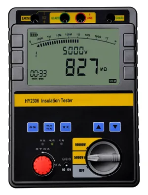 5000v 10000v insulation tester