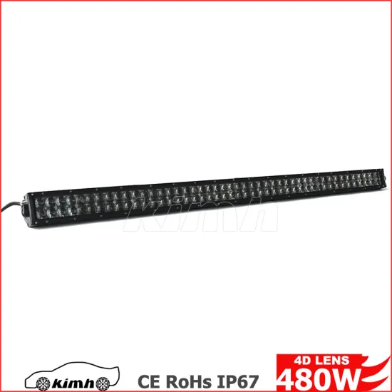 480W 50" straight high power car off road 4x4 4d led light bar