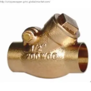 300PSI brass Check Valve XY-ZHF-003