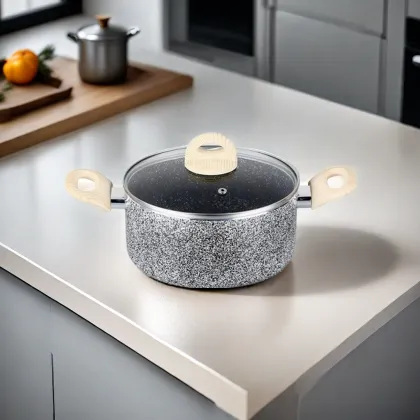 Best Selling Aluminum Soup Pot: Multi-Functional Cooking Non-Stick Soup & Stock Pots