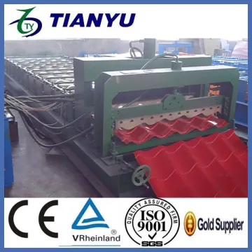 New type color steel tile roof making machine