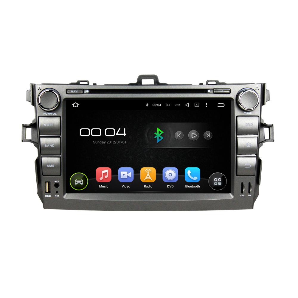 8 inch car dvd player for TOYOTA COROLLA