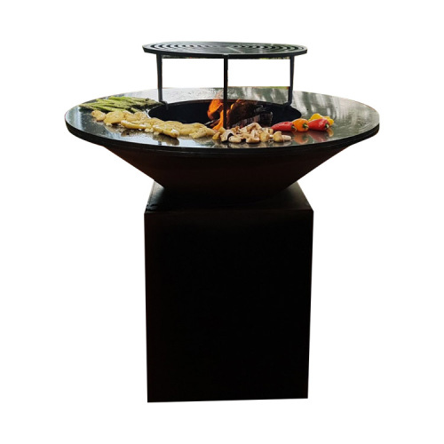 Outdoor Charcoal Fire Pit Grill