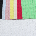 Tela jacquard crepé de urdimbre de poli spandex para prendas de vestir