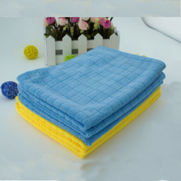 Factory Direct Sales weft Knitted Hand Towel Household Plaid Towel For Kitchen