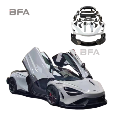 McLaren 720S Upgrade Kit: 765LT-Style Carbon Fibre Bumpers and Exhaust Cover
