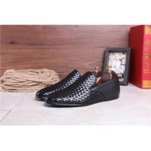 Woven Upper Genuine Leather Men's shoes