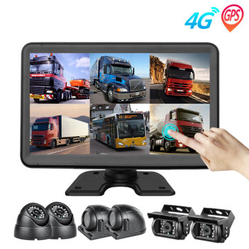 4G 6 قناة DVR Monitor All-in-One