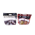 With handle and Tear Notch Sustainable Frozen Food Packaging