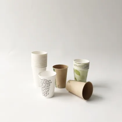 Leakproof thick single wall 7 oz paper cups