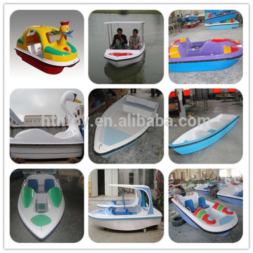 Fiberglass Electric Water Pedal Boat For Sale, High Quality Fiberglass