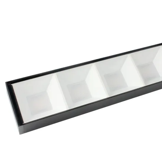 Flicker-free Aluminum Suspended LED Linear Pendant Light