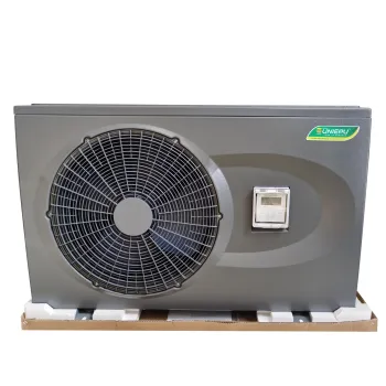 Swimming Pool Heat Pump Water Heater - Titanium OEM Storage, Air, Plastic, Black/White DC Inverter Compressor, Freestanding, 3 Years Warranty