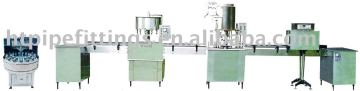 automatic filling and cap sealing production line