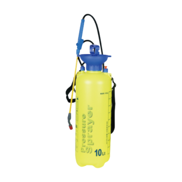Spruzzatore elettrico a zaino Dadi giallo blu da 10 litri
