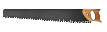 concrete saw with wooden handle, brike saw