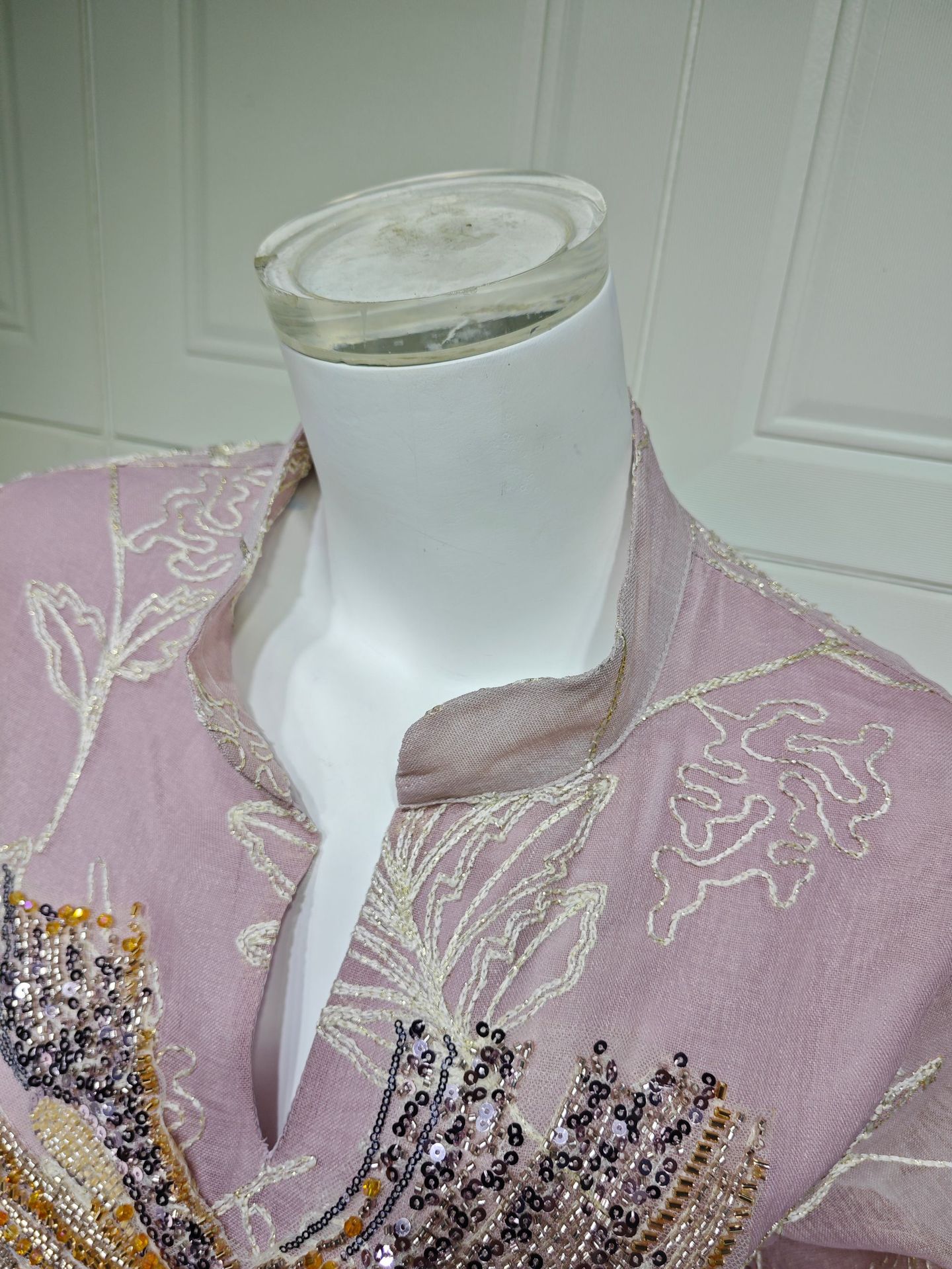 Evening Dress Beaded Jalabiya Abaya AB556 (13)