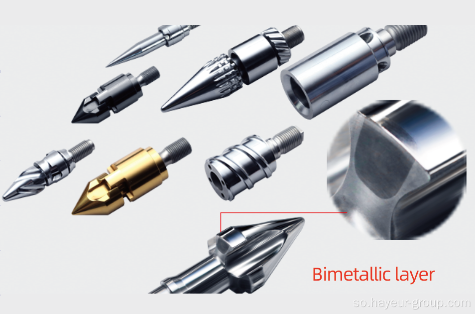 qaabaynta cirbadeynta Screw Tip Assembly