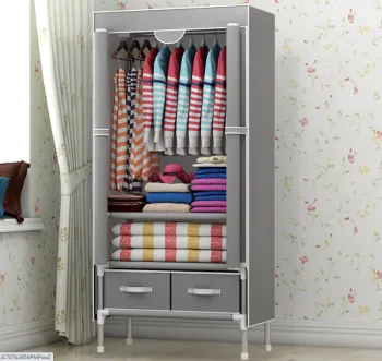 2022 Foldable Plastic Wardrobe: Versatile Storage Solution for Dining Workshops, Hospitals, and Kids' Rooms