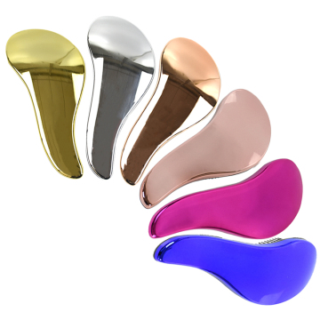 Custom Logo Curly gerade Haarpinsel zum nassen und trockenen Kämmen