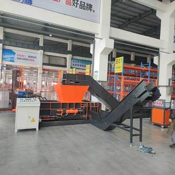 Stainless Steel Scrap Shear Baling machine