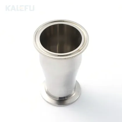 Stainless Steel 90 Degree Tri Clamp Reducers - Hygiene Sanitary Codos in SUS316L Material