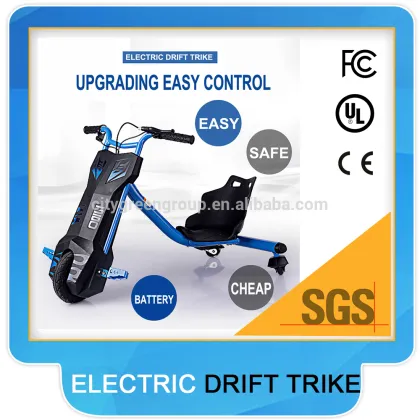 Children toys 3 wheels drift trike electric for racing fun