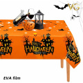 हेलोवीन डिस्पोजेबल प्लास्टिक मेज़पोश
