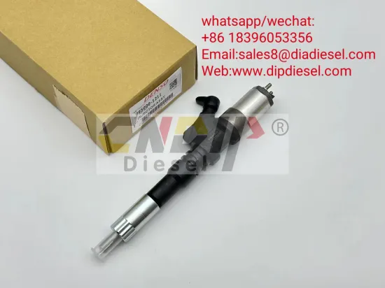Engine Injector 095000-1211 S6D125 For Komatsu PC400-7 PC450-7 Excavator Spare Parts