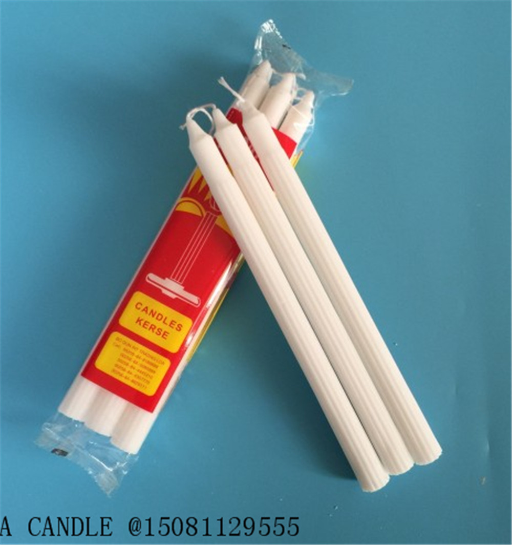 400G WHITE PARAFFIN WAX CANDLE HOUSEHOLD SOUTH AFRICA