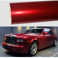 Metallic Gloss Soul Red Car Wrap Vinyl