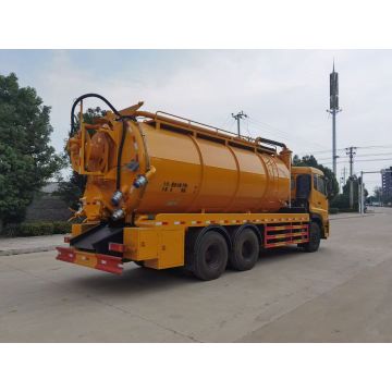 Dongfeng Вакуумный канализационный грузовик 6x4 для вывоза мусора