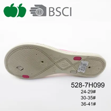 Latest Design Girls Children Fancy Slippers