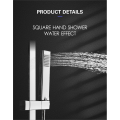 High Quality Square Shower Rail Set